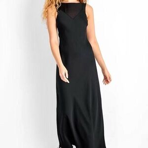 Brand new never worn: Chic Black V-neck Detail Maxi Dress